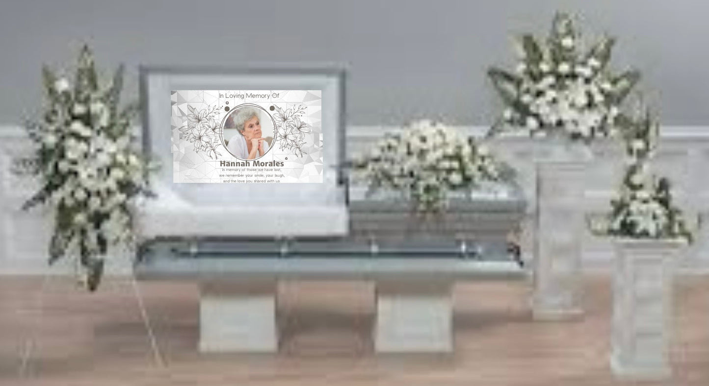 Personalized Casket Insert