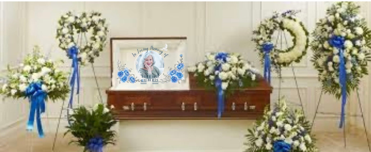 Personalized Casket Insert