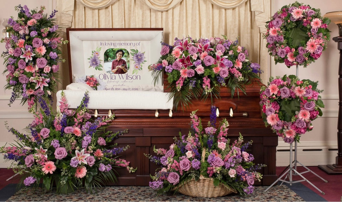 Personalized Casket Insert